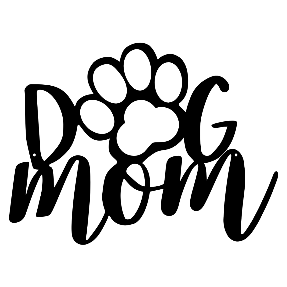 Dog Mom Sign