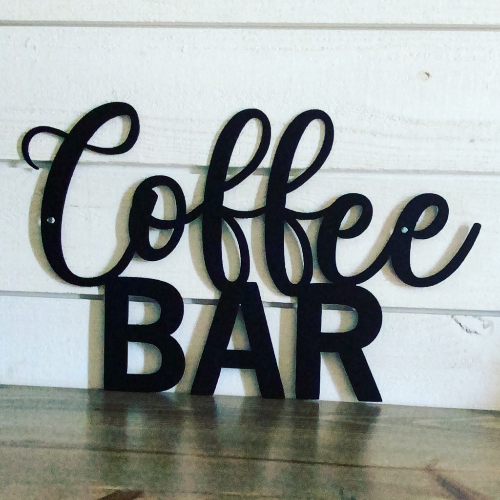 Coffee Bar Sign