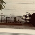 Modern Farmhouse Mantel Stand