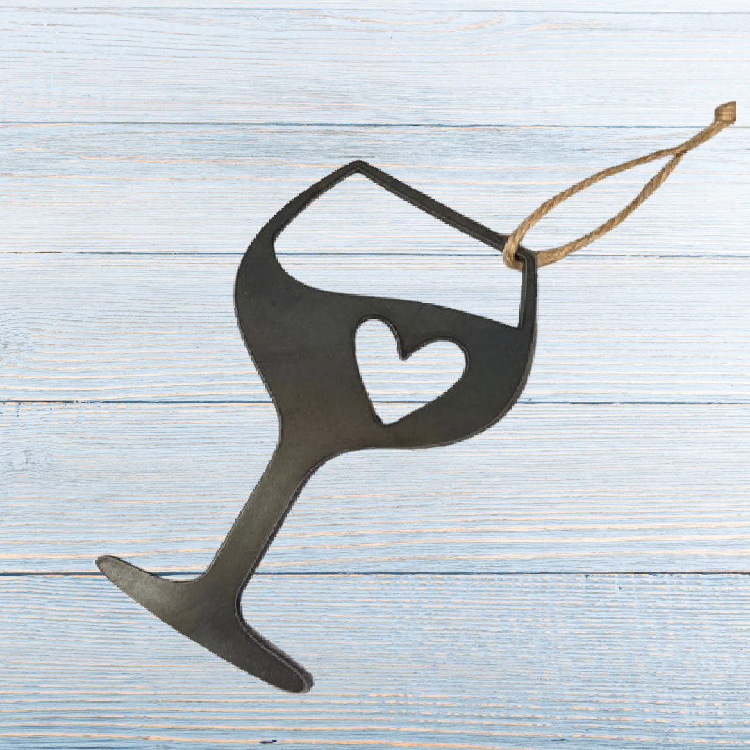 Love Wine Ornament