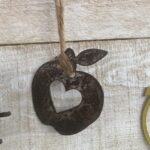 Rustic Apple Ornament