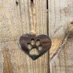 Heart and Paw Ornament