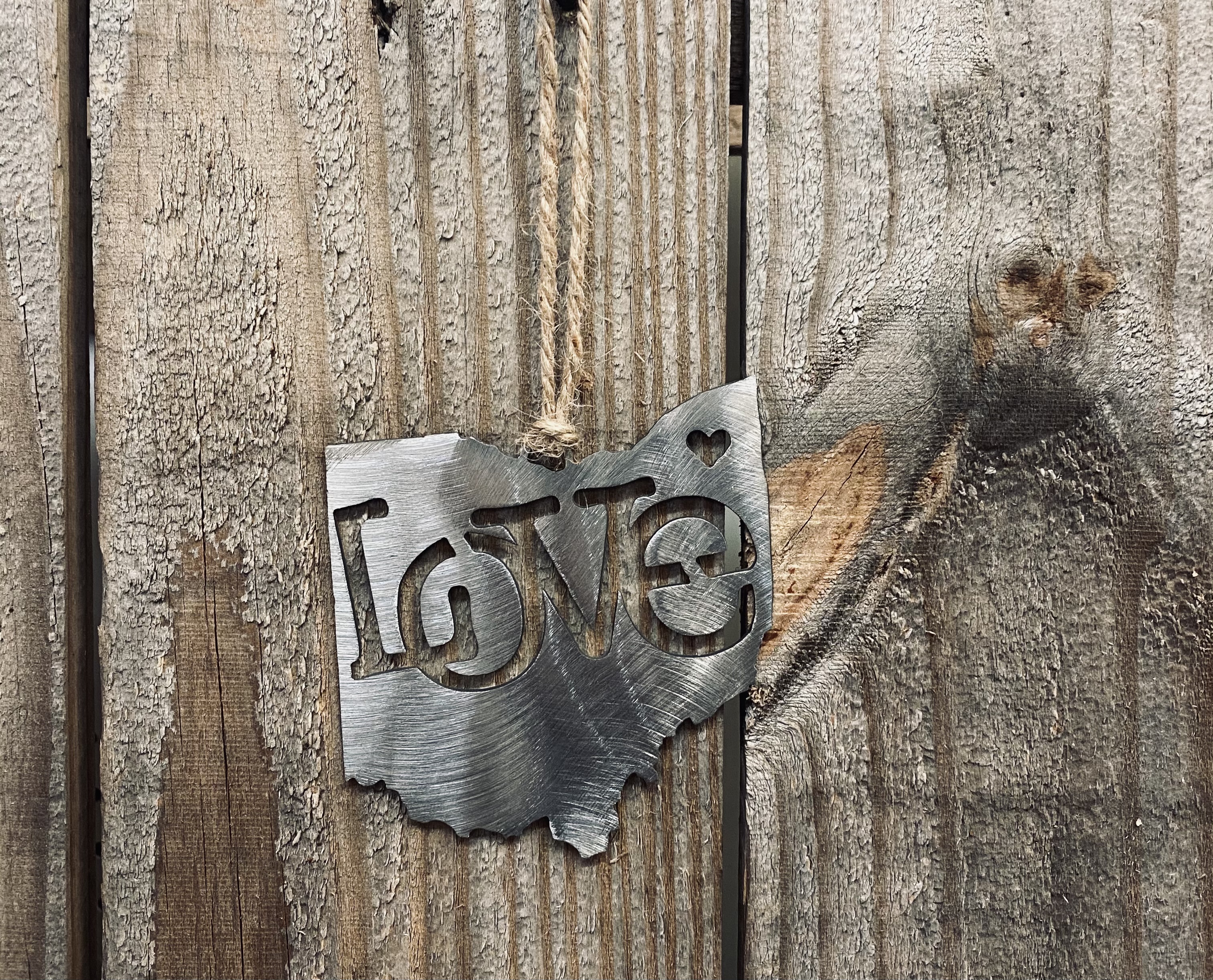 Ohio Love Ornament