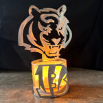 "Bengals" Themed Candle Holder