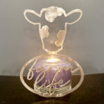 Farm Life Cow Candle Holder