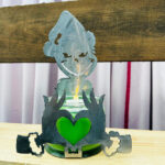 "Grinch" Themed Candle Holder