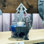 Winter Deer Candle Holder