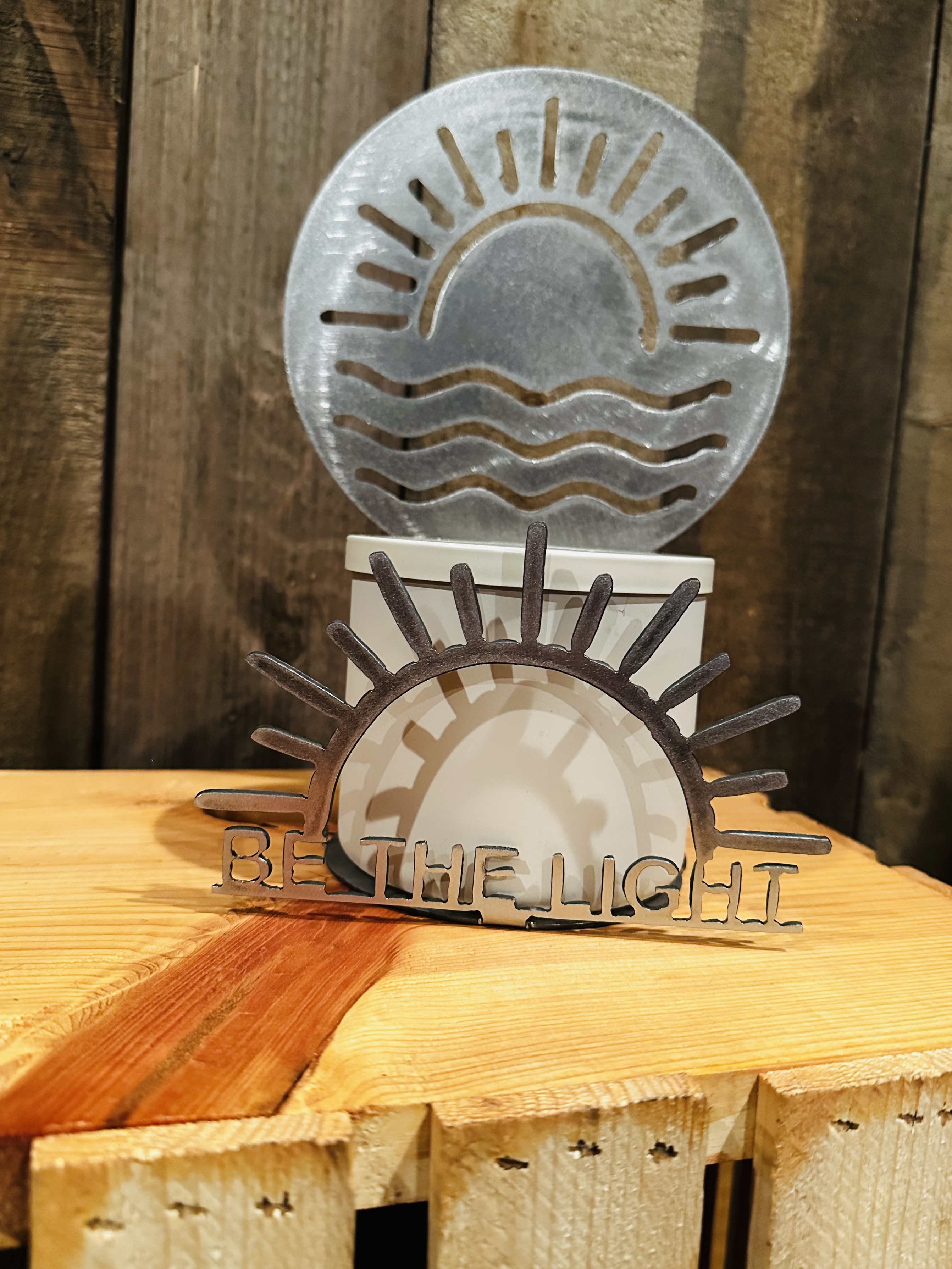 Be The Light Candle Holder